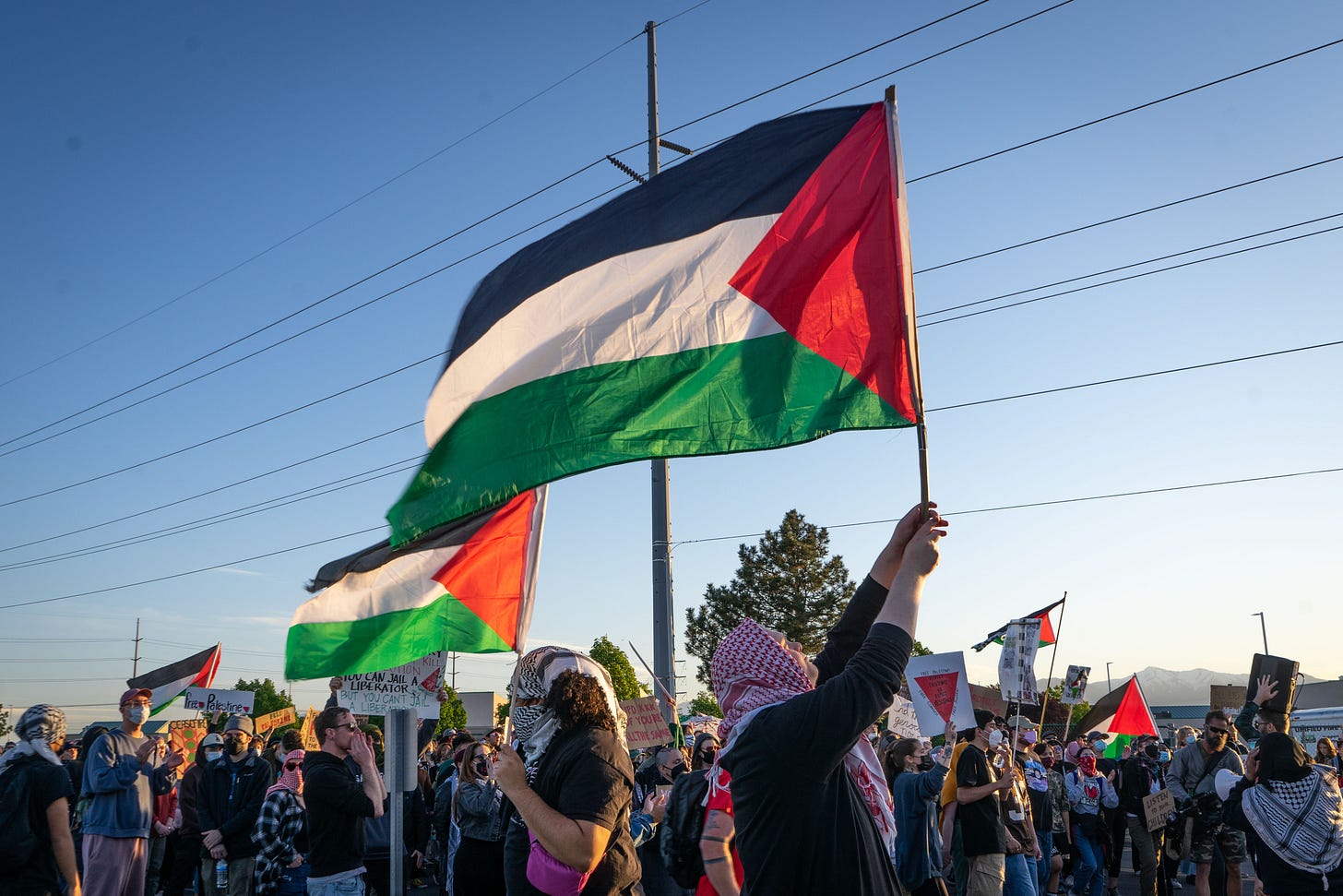 In their words: What the Free Palestine protests say to two Utahns | KUER