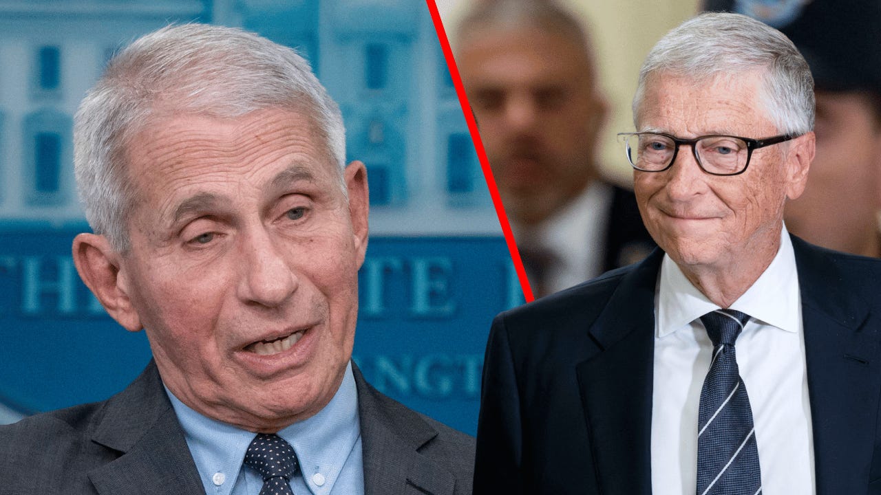 Photo of Dr. Anthony Fauci, Bill Gates Photo of Dr. Anthony Fauci, Bill Gates