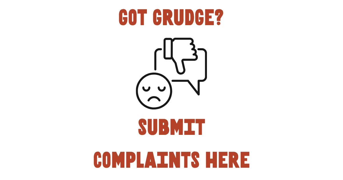 Got a grudge you're willing to share?
