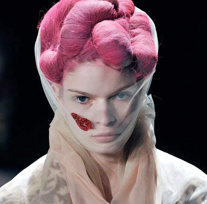 Whimsy, restriction, protection: Comme Des Garçons Fall 2009