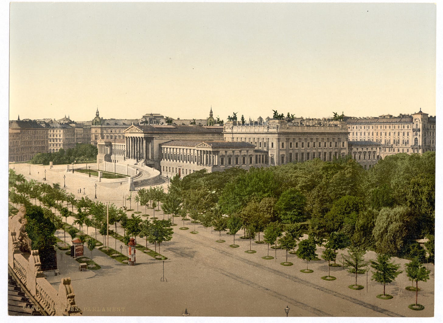 Vienna street about 1900 Vienna street about 1900
