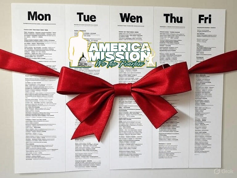 America Mission™ Friday Wrap-Up