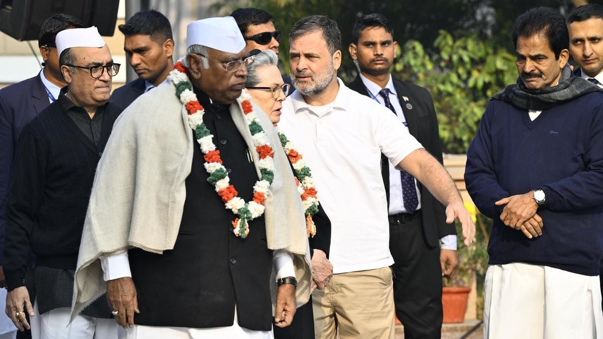140th Foundation day: Congress is an ideology, ideologies never die, says  Mallikarjun Kharge - The Hindu