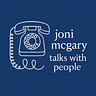 Joni McGary Talks with People