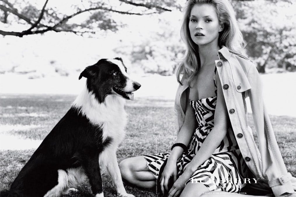 Kate Moss for Burberry Prorsum Spring/Summer 2005 Campaign