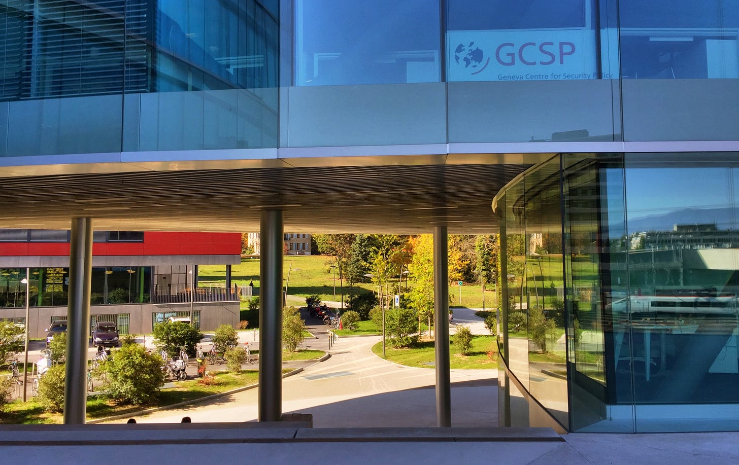 entrance to the Geneva Centre for Security Policy