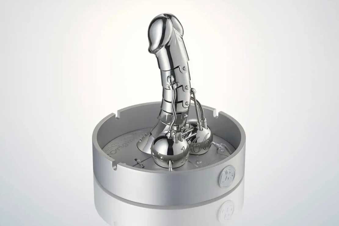 Hajime Sorayama & Richardson's $10k Robot Penis Incense Chamber