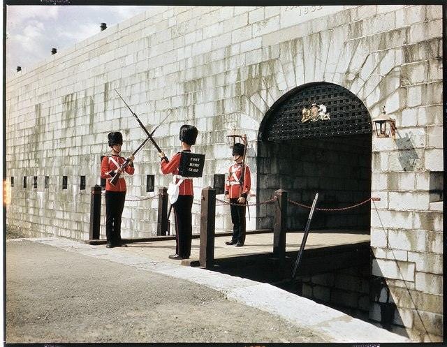 Guards At Fort Henry Kingston Guards At Fort Henry Kingston