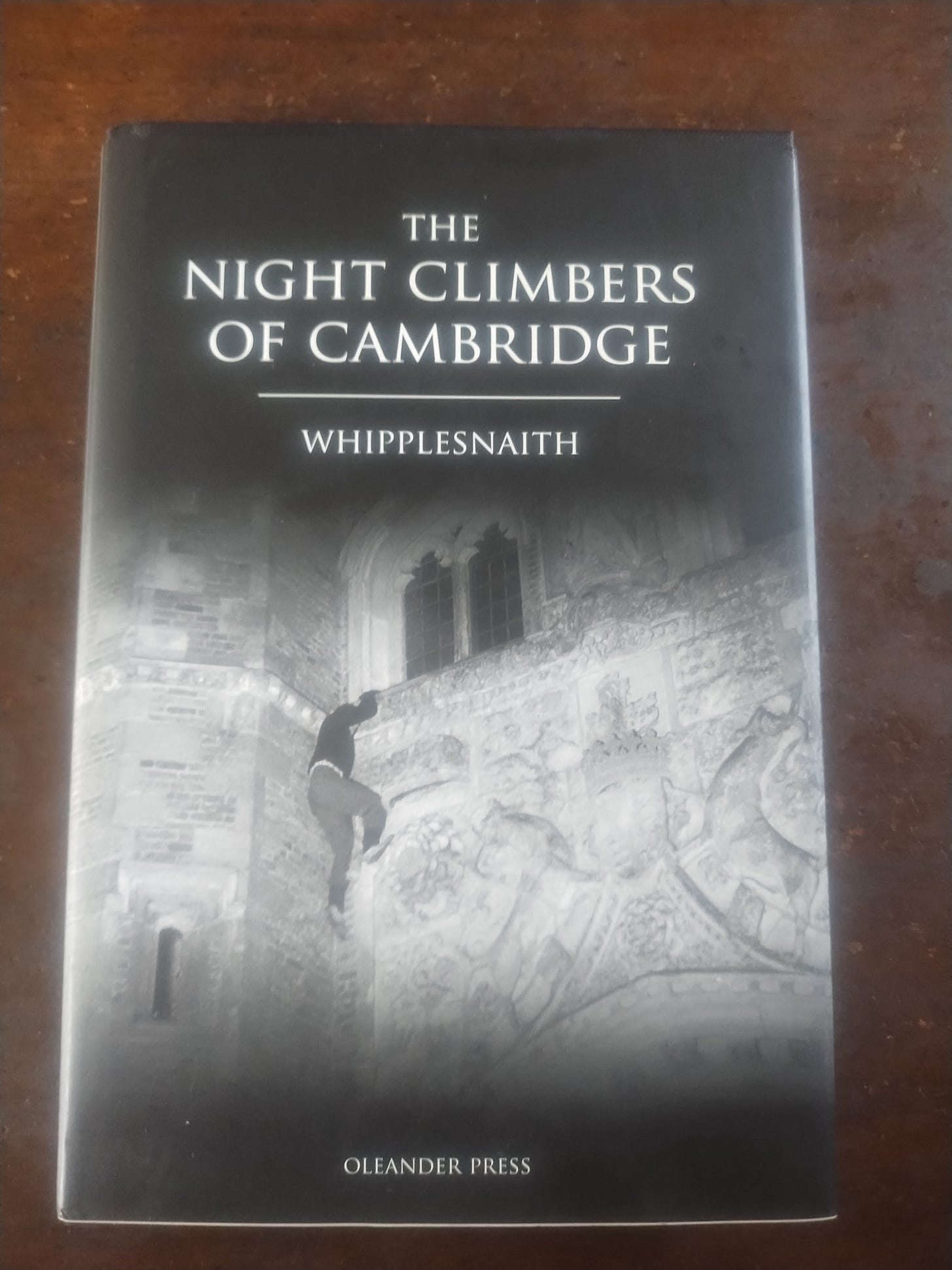 The Night Climbers of Cambridge, cover. Photo courtesy of the author.