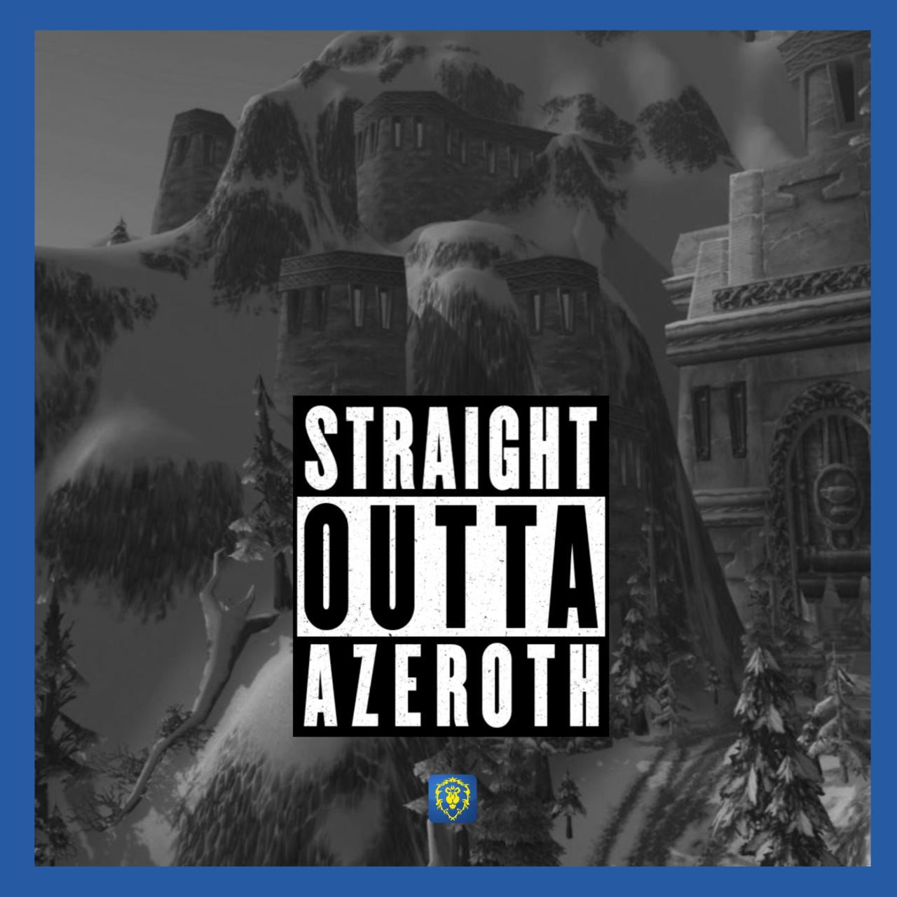 Straight Outta Azeroth logo