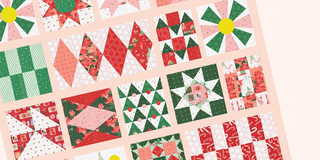 Holiday Cookie Party Quilt Along! 