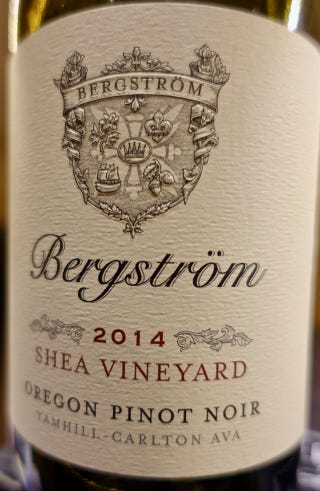 2014 Bergstrom Shea Vineyard 2014 Bergstrom Shea Vineyard