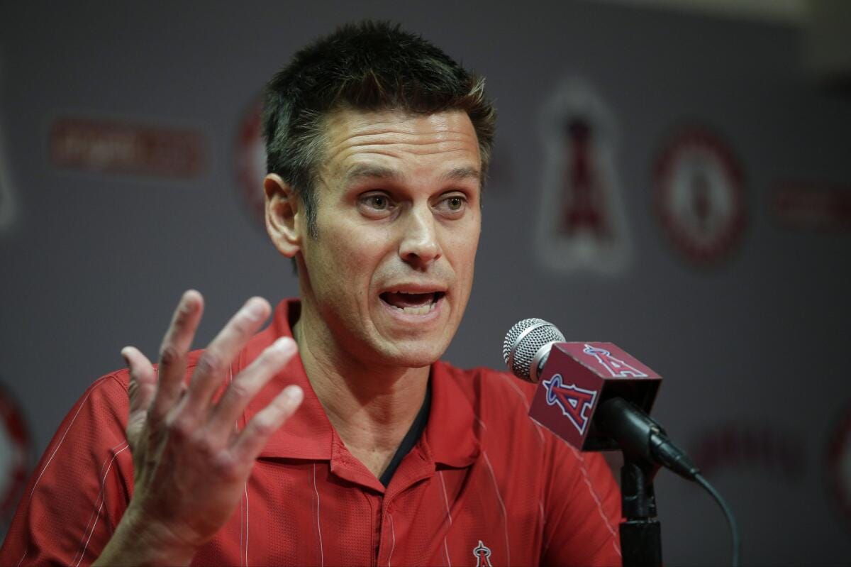 Not made in heaven: Jerry Dipoto steps down as Angels GM - Los Angeles Times