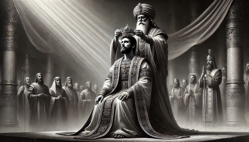 Joshua is Crowned Joshua is Crowned