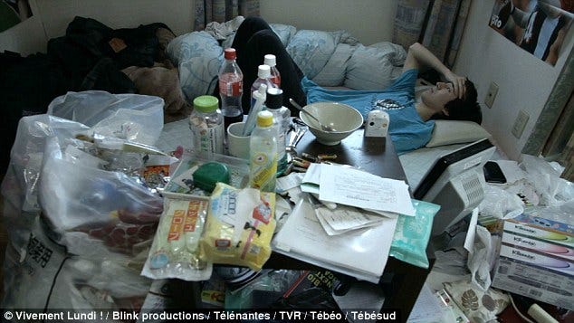 Hikikomori the condition causing Japanese men to lock themselves inside for YEARS | Daily Mail Online Hikikomori the condition causing Japanese men to lock themselves inside for YEARS | Daily Mail Online