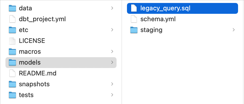 Refactoring legacy SQL to dbt | dbt Developer Hub Refactoring legacy SQL to dbt | dbt Developer Hub