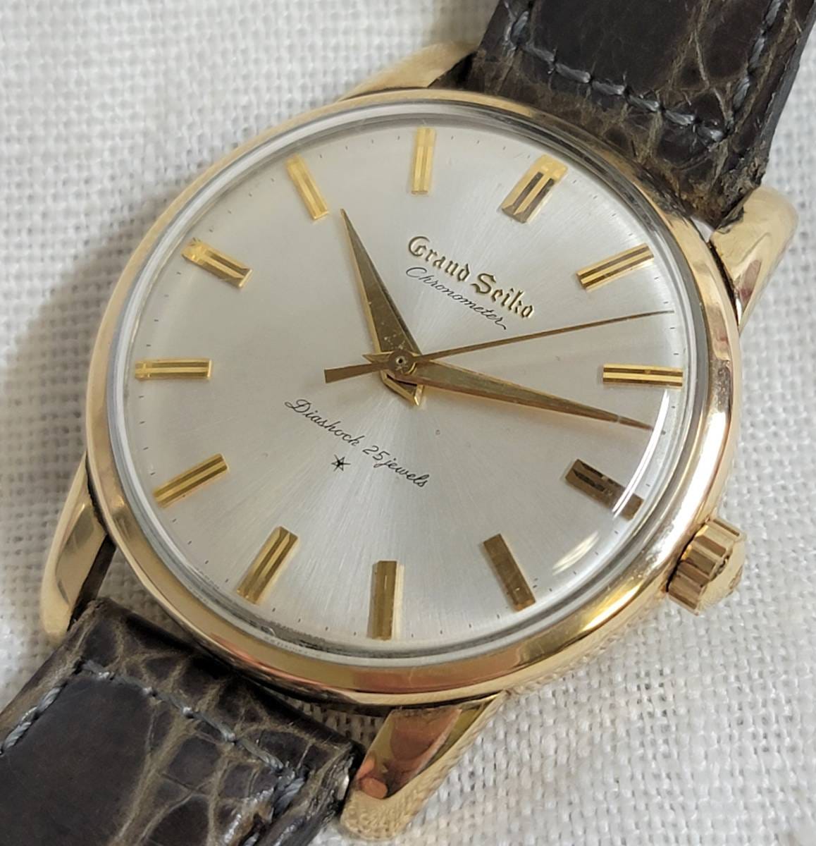 ✨グランドセイコー✨GrandSEIKO✨初代✨クロノメーター✨25石✨腕時計✨ Grand Seiko 【アンティーク】グランドセイコー Chronometer