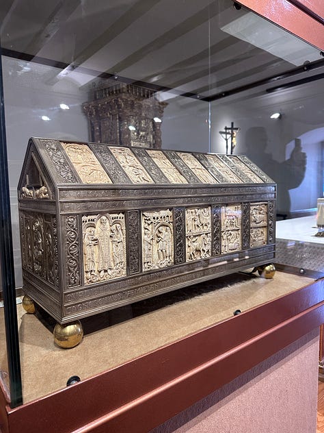 Pictures from inside the Monasterio de San Millán de la Cogolla.