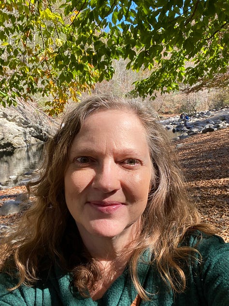 Yesterday at the Little River in the Smoky Mountains