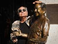 Chicano Art Patron Cheech Marin Gets Life-Sized Bronze Statuetwitter