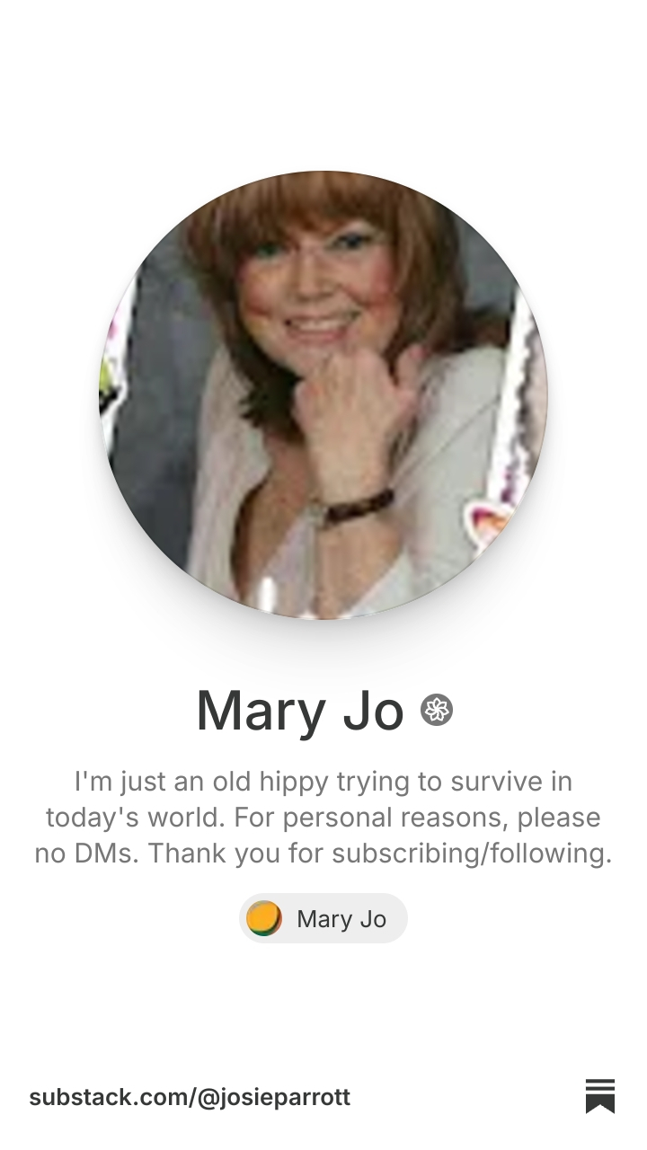 Mary Jo | Substack