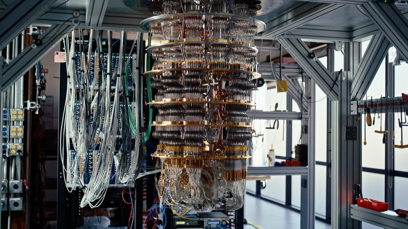 Quantum computer lab