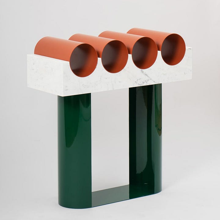 Disused Console | Normative Chair | Mid Century Journey Chair | Hidden Couch (Images: Supaform)