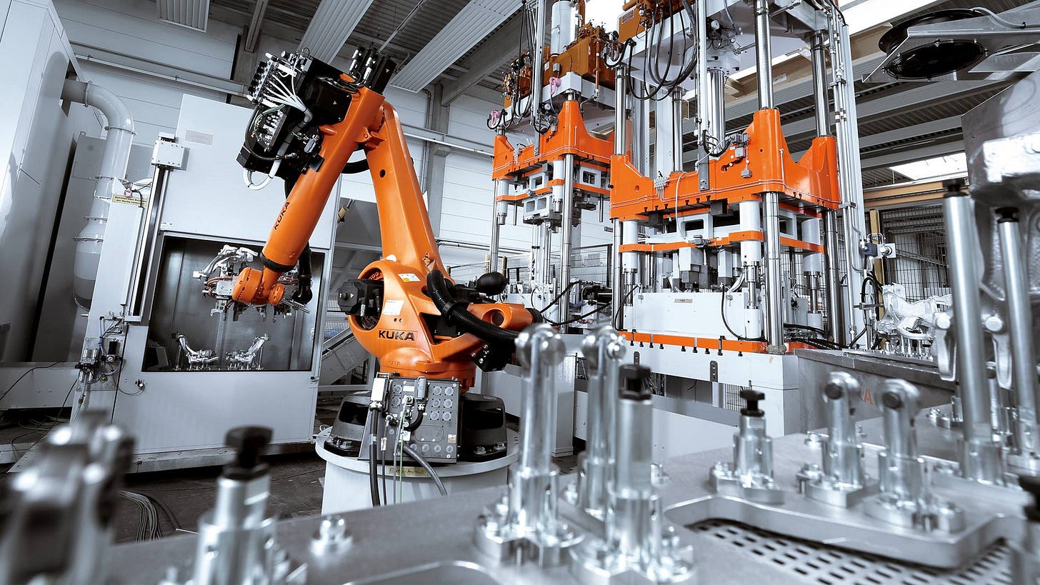 Retrofit for trim press | KUKA Germany