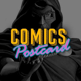 COMICS POSTCARD - SYMPATHY FOR THE DEVIL