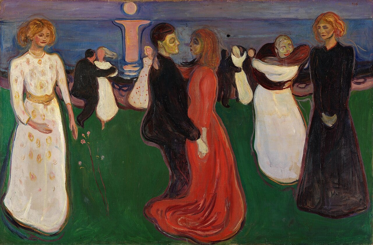 Edvard Munch, The Dance of Life, 1900 Edvard Munch, The Dance of Life, 1900