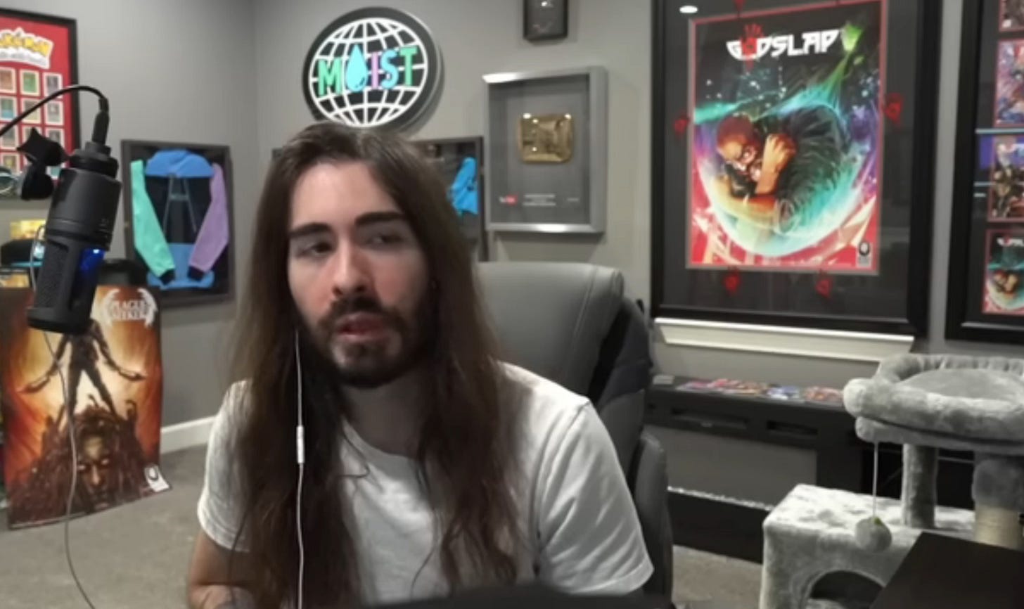 Moist Cr1TiKaL terminates Twitch contract to "try different things on  different platforms" - Tubefilter