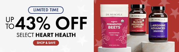 Get up to 43% Off on Select Heart Health