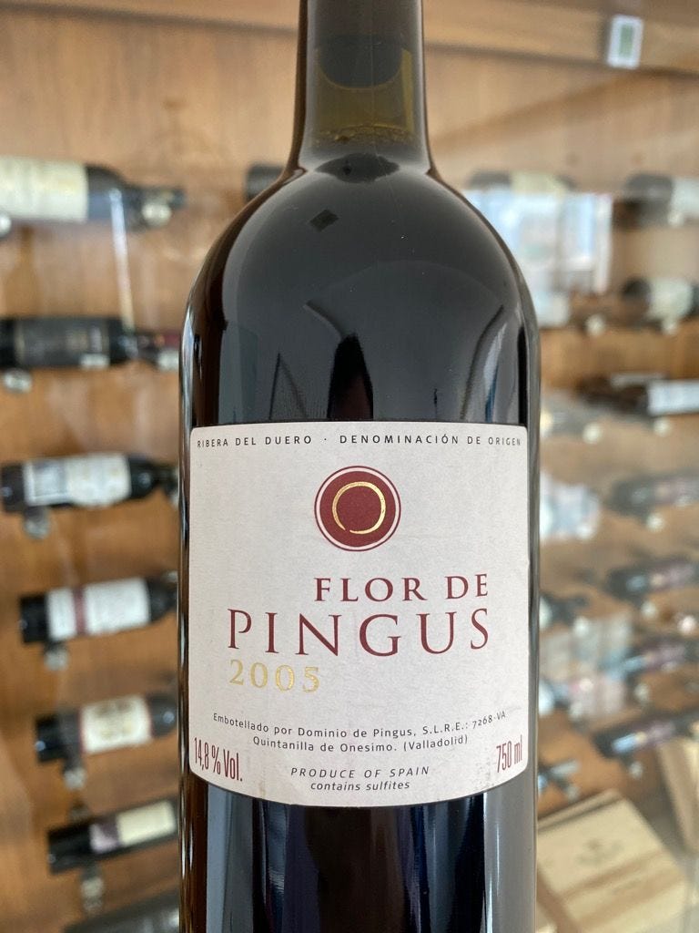2005 Dominio Pingus Ribera del Duero Flor de Pingus - CellarTracker