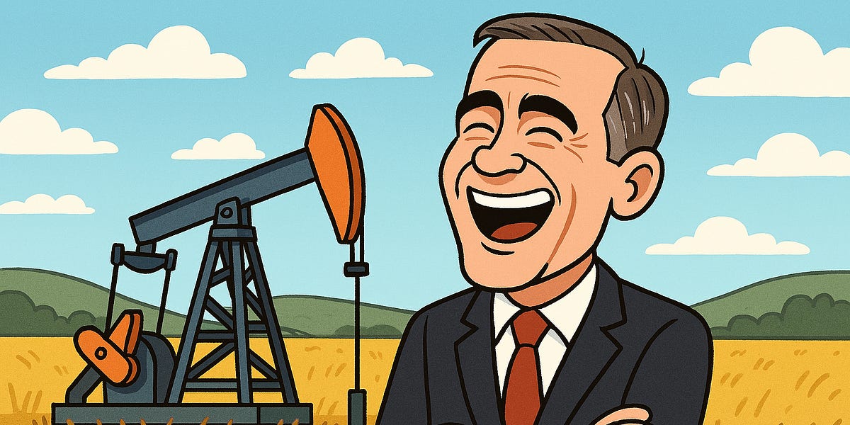 Carney's Liberal Party drama, the EV mandate strikes back, no new oil pipeline and Carney is laughing...