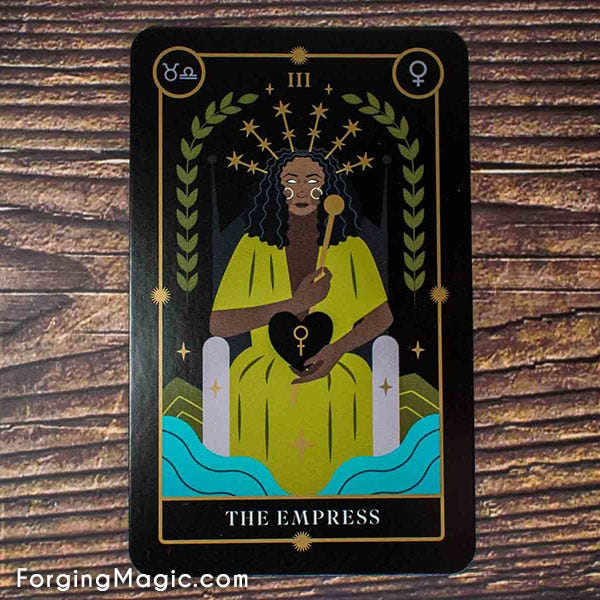 Empress card from Tarot Magick Empress card from Tarot Magick