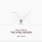 the html review is a journal of literature 'made to exist on the web'