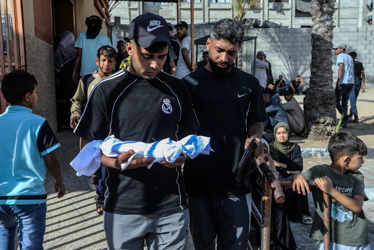Western feminists silent on Gaza crisis, critics argue.