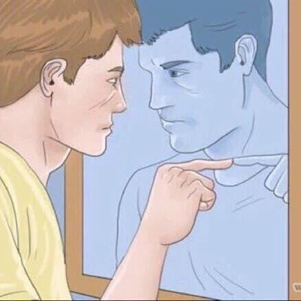 Pointing mirror guy Meme Generator - Piñata Farms - The best meme generator  and meme maker for video & image memes