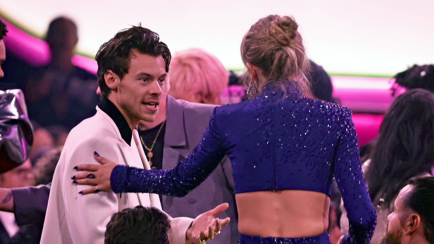 Taylor Swift Shows Support for Harry Styles at the 2023 Grammys
