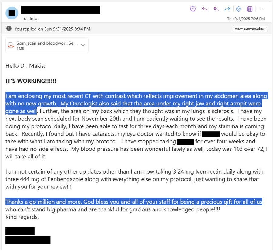 Boxes and blister packs of Ivermectin tablets, including Ivermectin Tablets USP and Scavista-12, arranged together. Text on the packaging includes product names and dosages.