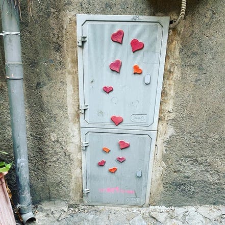 street art in Rome Italy