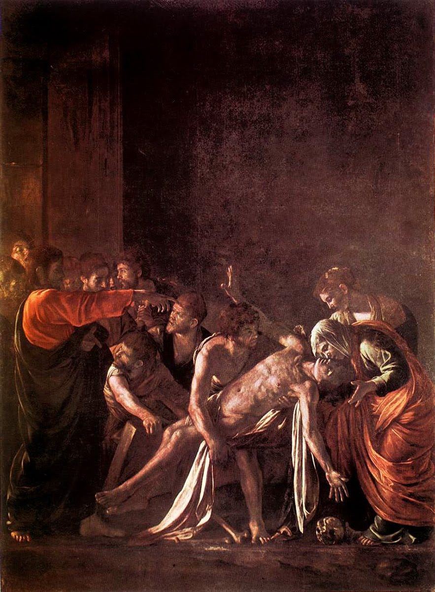 The Raising of Lazarus by Caravaggio | Albert Wu