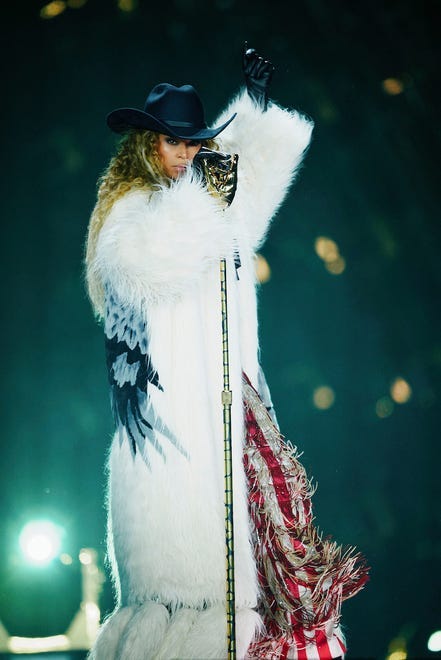 Beyoncé performs May 22 at MetLife Stadium in East Rutherford, part of the Cowboy Carter tour.
