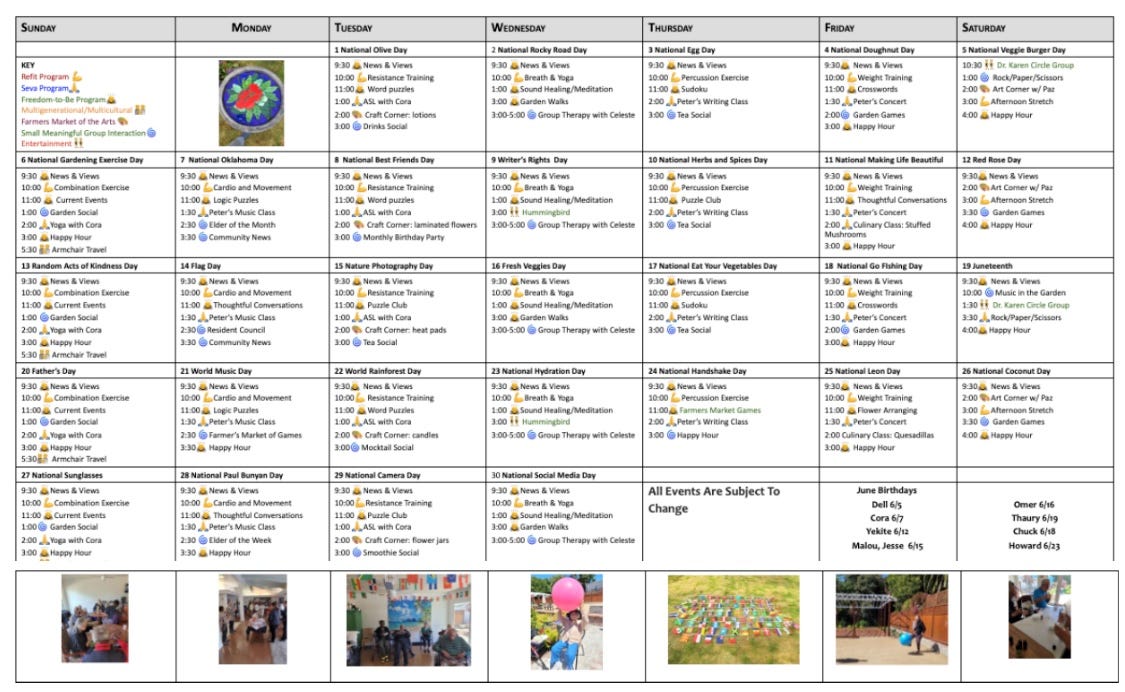 Creating and Enhancing a Monthly Calendar