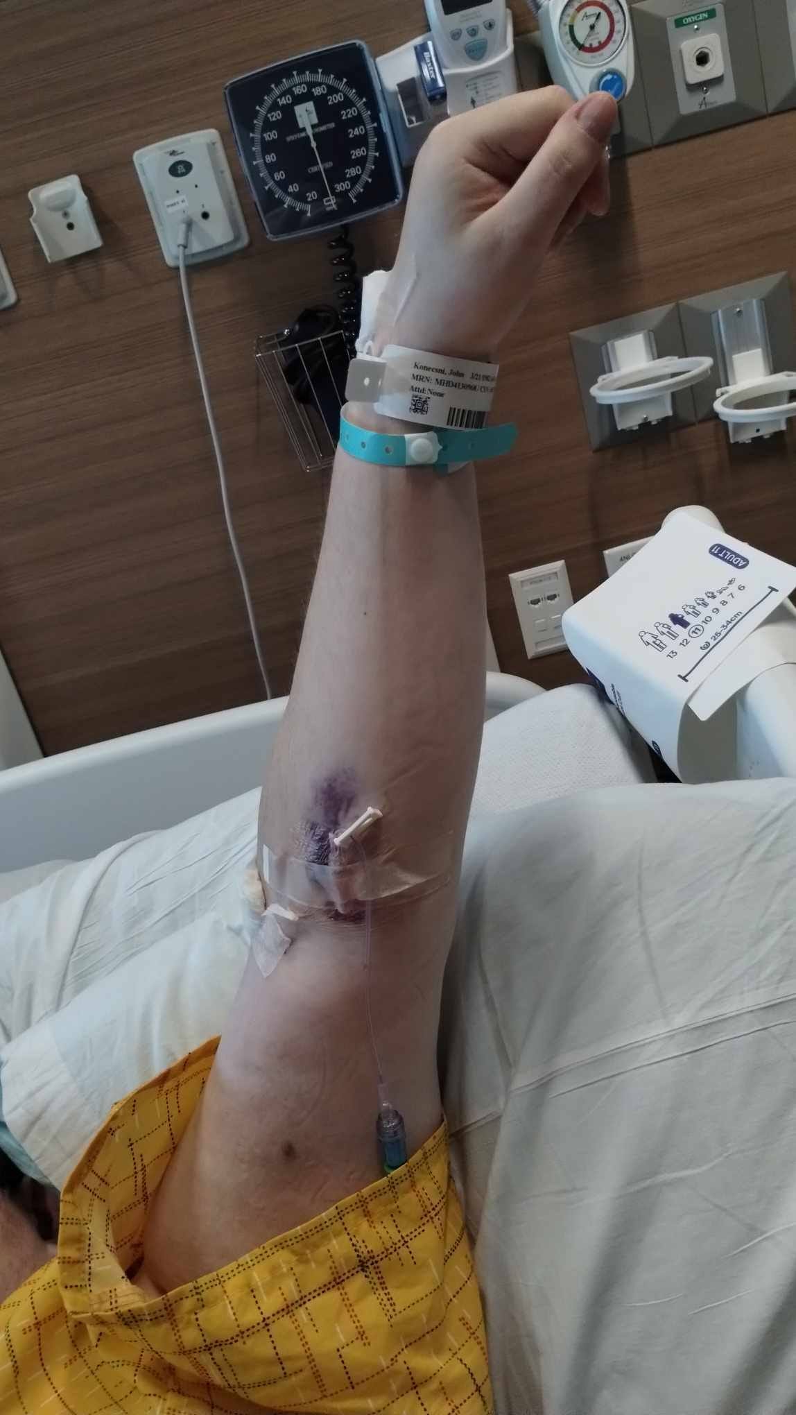 May be an image of 1 person, hospital and text