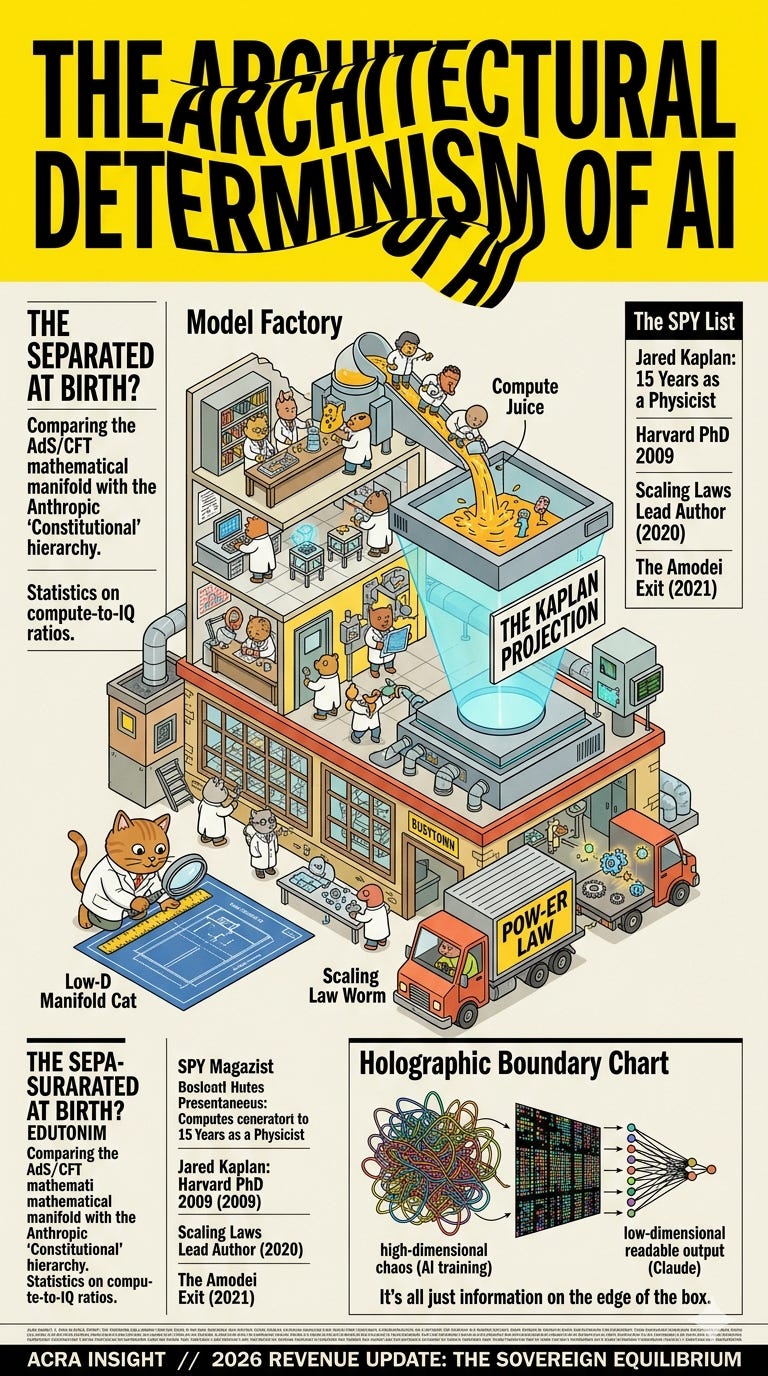 ⚛️👻 The Physics of the Ghost: How Anthropic cofounder Jared Kaplan Built a ~Trillion Dollar Mirror