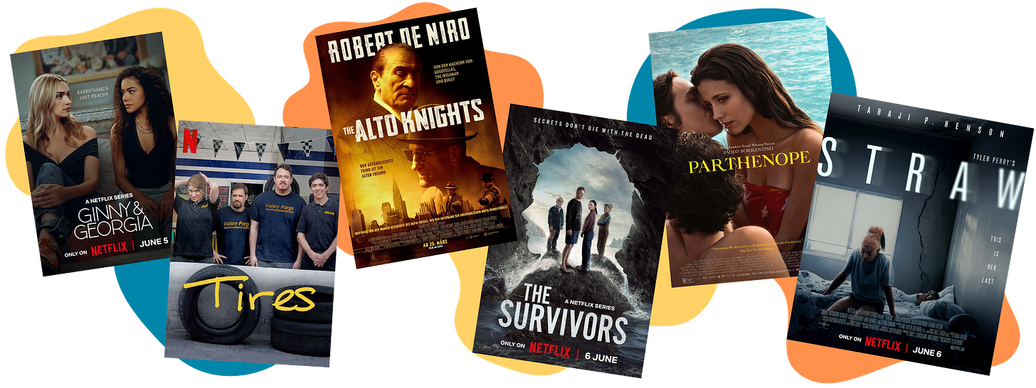 What to watch this week on streaming services June 6, 2025 | Double Take TV and Movie Newsletter | Jess Spoll and Jenni Cullen