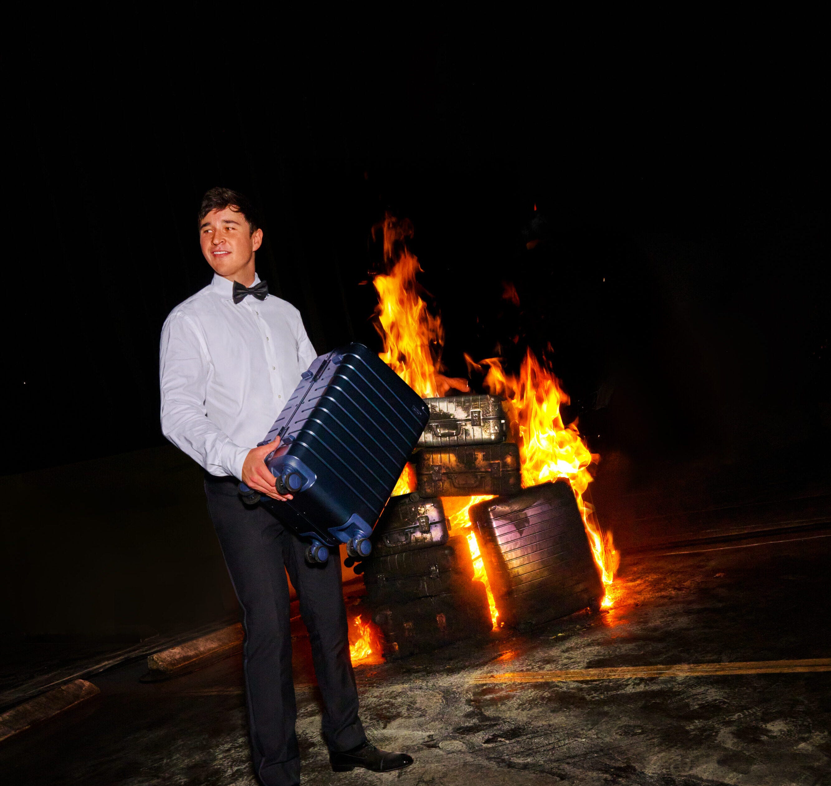 Free Photoshop, a Lingerie Comeback and a Suitcase on Fire