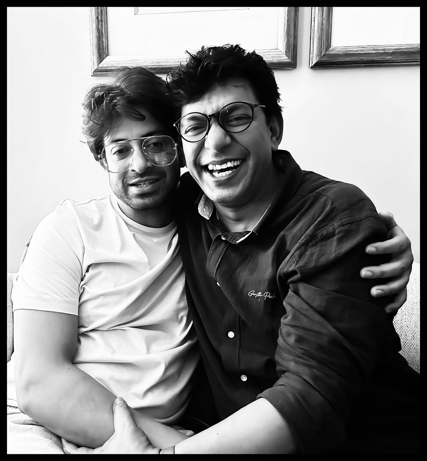 May be a black-and-white image of 1 person and smiling May be a black-and-white image of 1 person and smiling