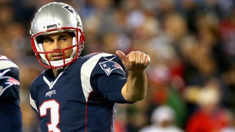 STEPHEN GOSTKOWSKI kicker patriots STEPHEN GOSTKOWSKI kicker patriots